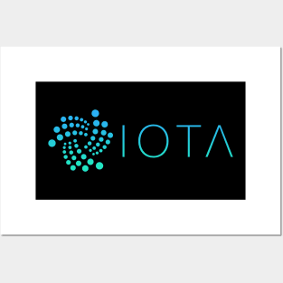 Iota Crypto miota Token iota Cryptocurrency coin token Posters and Art